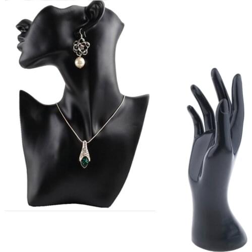 Jewelry Store Display Bust Stand for Necklaces Chain Home Bracelets Pendant Display Stand Model Jewelry Organizer
