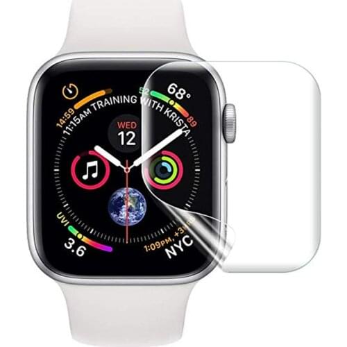 Full Protective Film For Apple Watch 5 4 band iwatch 44mm 40mm 9D Anti-Shock TPU Screen Protector apple watch Accessories 4 5