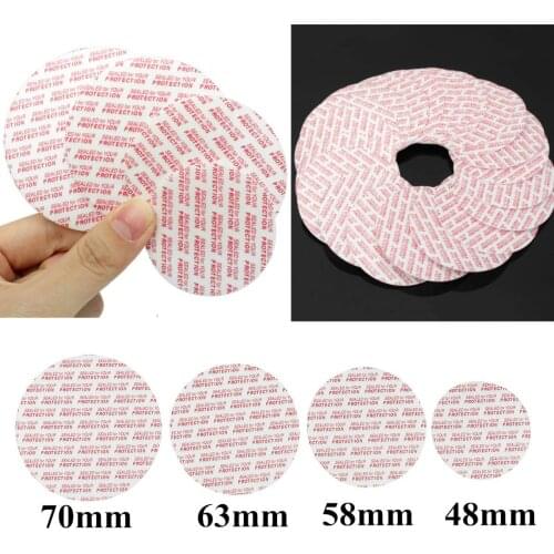 Self Adhesive Pressure Sensitive Press Seal Cap Liners Jar Bottle Foam Safety Tamper Sealers Sealing Piece Plate Gasket 100 Pcs
