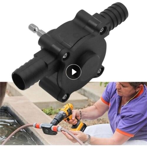 Self-Priming Pump Micro Hand Electric Drill Motor Water Pump Heavy Duty Centrifugal Pumps For Home Garden Power Tool Accessories