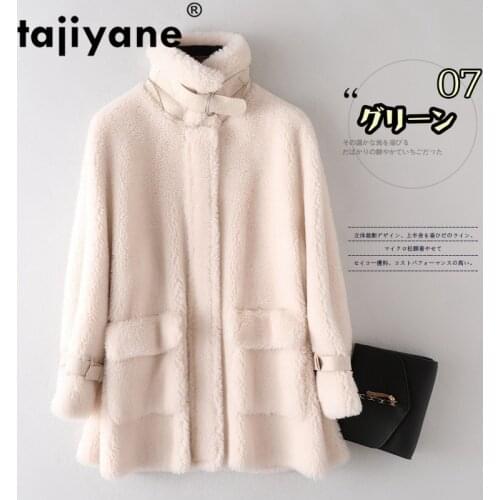 Coat Wool Female Jacket Warm Tops Autumn Winter Coat Women Clothes 2021 Korean Vintage Sheep Shearling Manteau Femme ZT4674