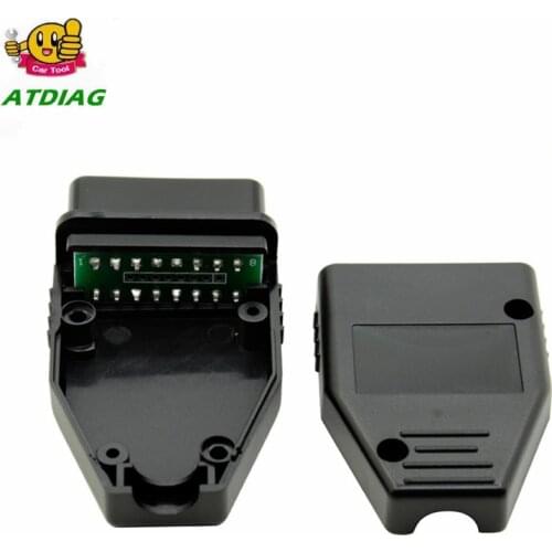 10pcs/lot OBD2 OBDII EOBD JOBD ODB ODB2 ODBII EOBD2 OBD11 ODB11 J1962 Male Connector Plug Adapter WiringOBD2 16Pin Connector