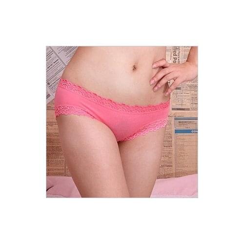 Free shipping --120pcs by EMS Modal cotton lace sexy low waist lady female underwear underwear wholesale