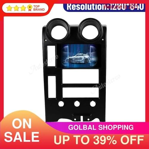 For Hummer H2 2002-2009 Android 10.0 4G+64GB Car GPS Navigation Headunit Tesla style Multimedia player Auto radio tape recorder