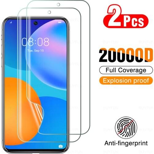 2Pcs Hydrogel Film For Huawei P Smart 2020 P Smart 2021 Screen Protector For Huawei Mate20 Mate20 Pro Mate20 Lite Not Glass Film