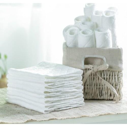 New Reusable and Easy use, Soft and Breathable Baby Modern cloth diaper Nappy Liners inserts 3 Layers cheapest diaper 1pcs