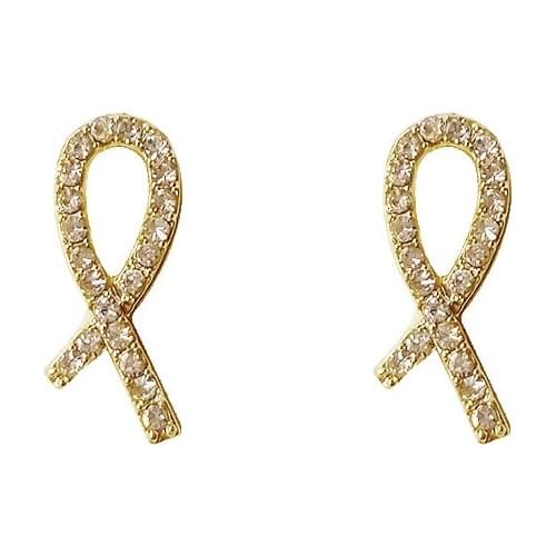 New Earrings Fashion Jewelry Bow Tie Temperament Simple Statement Small Exquisite Earrings Wholesale Earrings For Women