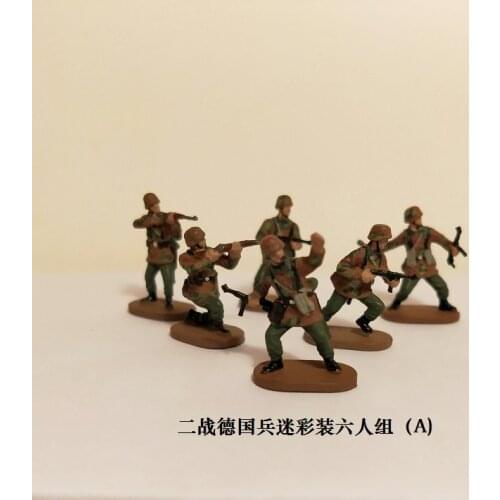 Super mini figure 1:72 Chinas Second World War II Anti-Japanese Series National Nanjing Defence army painted/no-painted