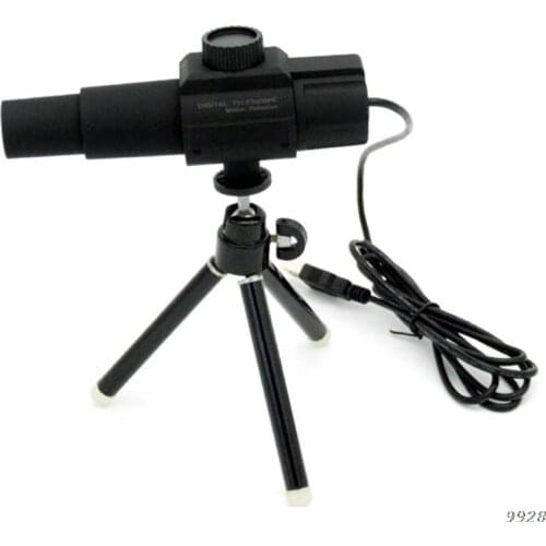 USB Digital Telescope 2MP 70X Zooming Microscope Camera Smart Motion Detection Monocular with Tripod for Observation Photography