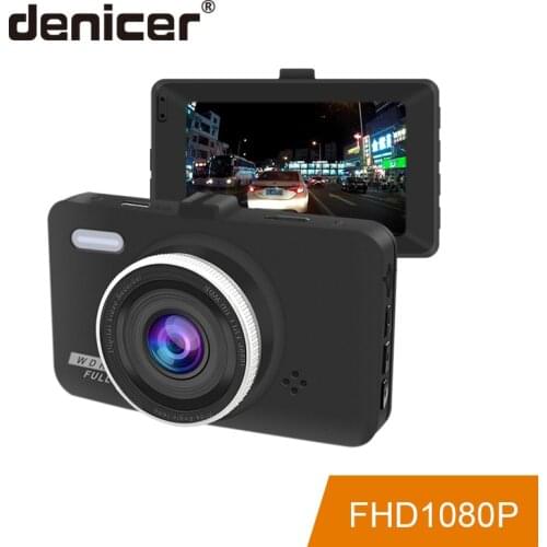 Denicer Dash Camera 3.0" Screen Full HD 1080P 30fps Auto Vechile Registrar DVR 170 Degree Wide-Angle Car Video Recorder Dashcam
