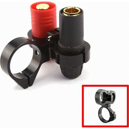 2Pcs AS150 Plug Fixed Seat Aluminum Mounting Base Power Connector Support Holder for E410 Agriculture Plant Drone Parts