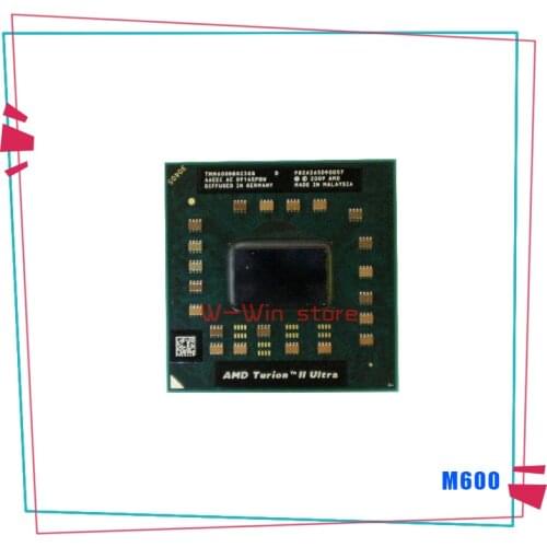 AMD Turion II Ultra Dual-Core Mobile M600 2.4 GHz Dual-Core Dual-Thread CPU Processor TMM600DBO23GQ Socket S1