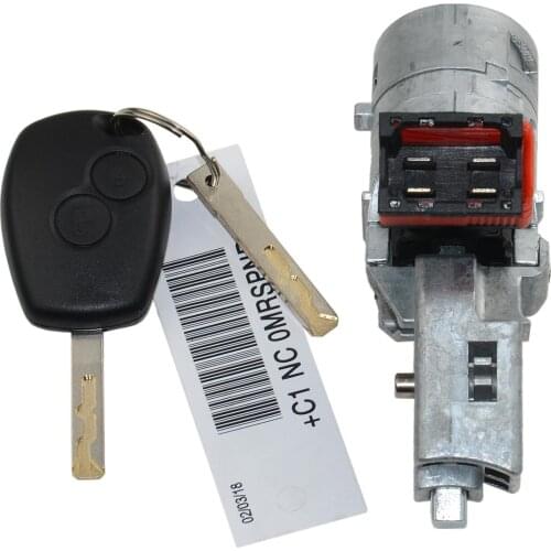 AP02 For Renault Master Trafic Clio III KANGOO II FLUENCE MODUS TWINGO WIND New Ignition Switch Starter Lock Barrel cylinder