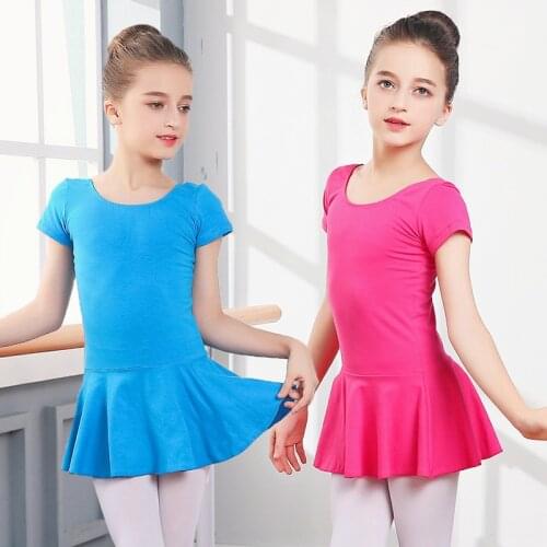 Girl Ballet Dance Kid Ballet Dress For Girls Children Dancing Tutu Ballerina Dancing Clothes Kids Dance Wear High Quality Cotton