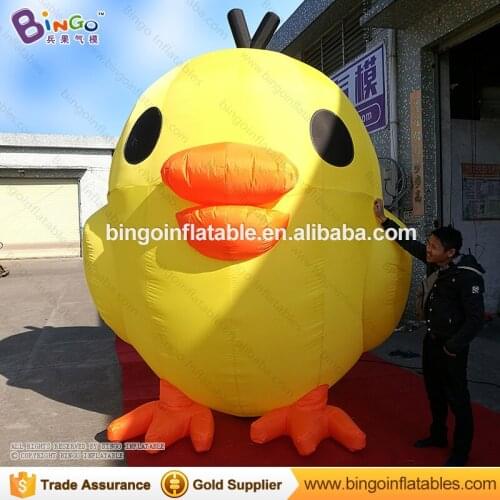 Free delivery 13 feet Giant inflatable chicken Hot-sale nylon oxford blow up chicken model for advertising toys