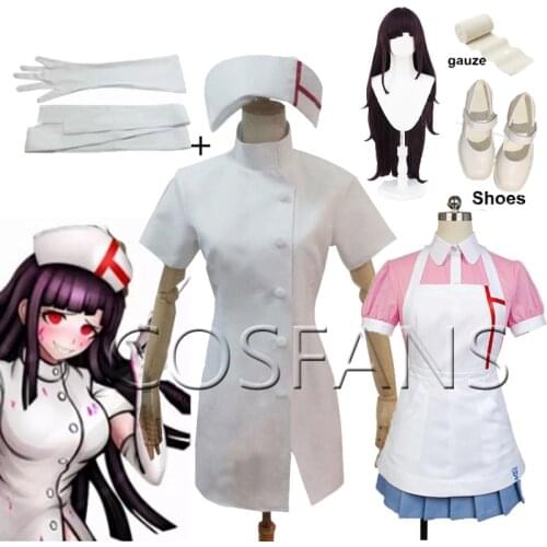 Danganronpa 3 Side: Despair Mikan Tsumiki Cosplay Sexy Nurse Uniform Dress Anime Cosplay Costume Halloween Costumes For Women
