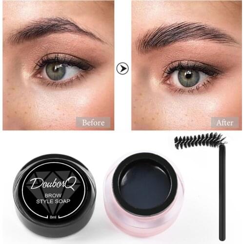 Wild Eyebrow Styling Wax Shaping Soap Eyelash Re-Growth Long-lasting Waterproof Eyebrow Shaping Gel Wax