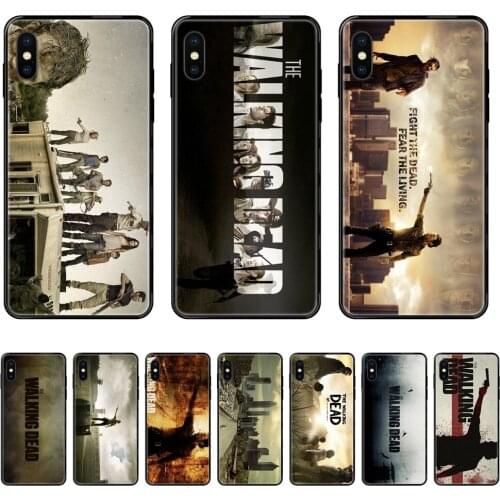 For Xiaomi Mi Note A1 A2 A3 5 5s 6 8 9 10 SE Lite Pro Ultra The Walking Dead Best Super Black Soft TPU Cell Cover Case