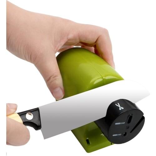 HOOMIN Electric Knife Sharpener Motorized Rotary Whetstone High-Speed Rotating Sharpening Stone Multifunctional Sharpening