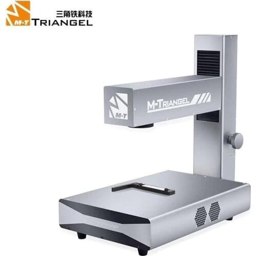 New M-Triangel Mi One Laser Machine 20W Back Cover Remove Machine for X XS 12 Mini MAX Rear Glass DIY Engraving LOGO Marking