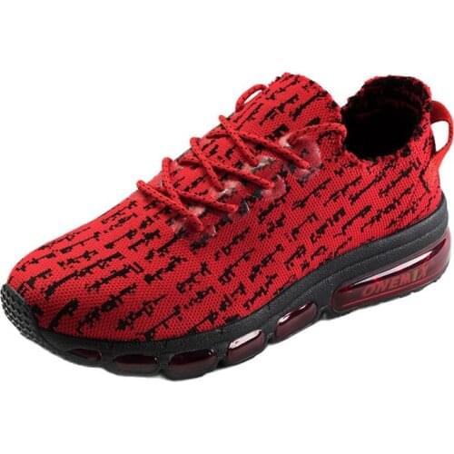 Onemix Mens Air Running Shoes Sneakers Lightweight Knit Mesh Vamp Sneakers Damping For Outdoor Jogging Walking Shoes