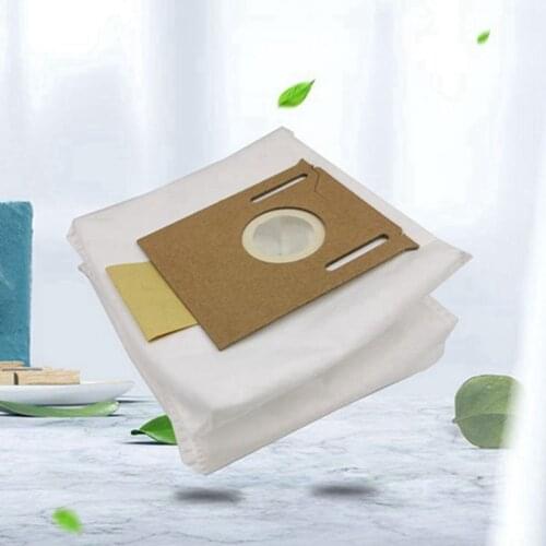 12 Pack Dust Bags for ECOVACS T8 T8 AIVI DX93 Vacuum Cleaner Parts Vacuum Cleaner High Capacity Leakproof Dust Bag