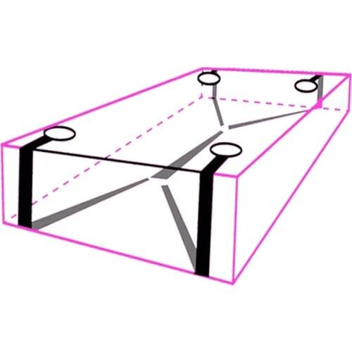 Sex Toys For Woman Couples Under Bed BDSM Bondage Restraint System Fetish Adult Games Set Handcuffs Ankle Cuffs Sex Products