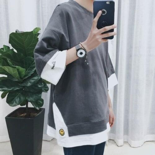 Supodeth Men's Long T-shirts