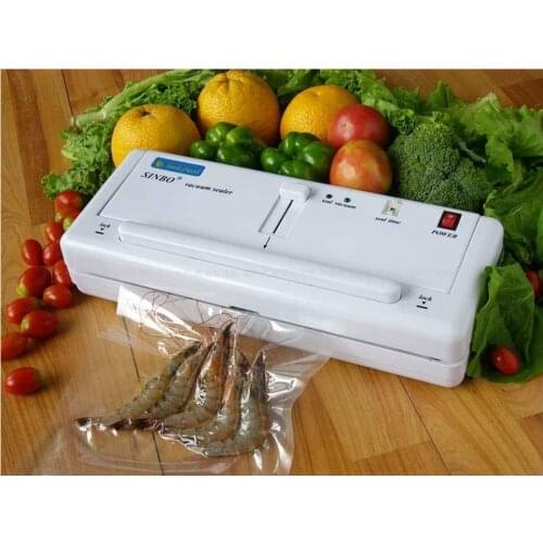 Vacuum Sealer Machine - Household Automatic Vacuum Air Sealing System for Food Preservation with 15 Vacuum Sealer Bags