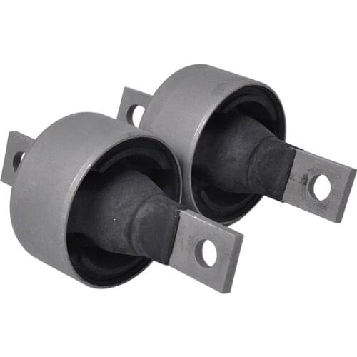 2pcs Car Trailing Arm Bushings for Honda Civic CR-V CRX Del-Sol 52385-SR3-000 for Acura Iron Black Car Accessories
