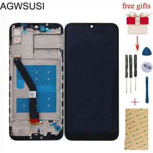 For Huawei Y6 2019 / Y6 Pro 2019 / Y6 Prime 2019 MRD-LX1f LCD Screen LCD Display Touch Screen Digitizer Assembly Frame