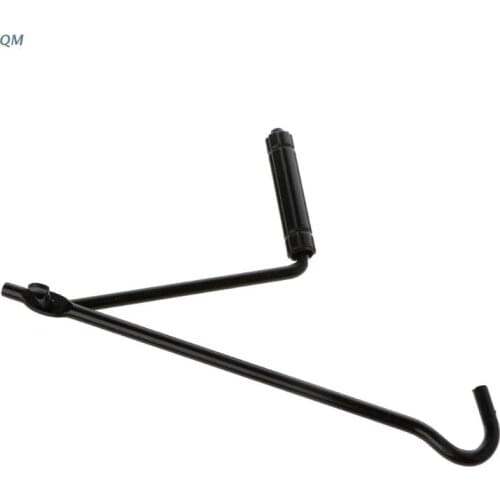 Car Metal Handle Scissors Jack Wrench Auto Black Durable Wheel Repair Tool 13MF