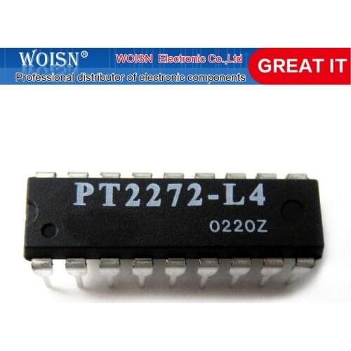 10PCS PT2272-L4 PT2272 DIP18 DIP new original In Stock