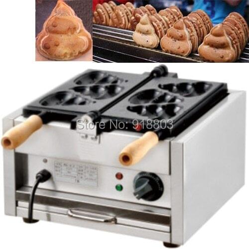 220v Electric Korea Shit Cake Waffle Maker Machine Baker Iron