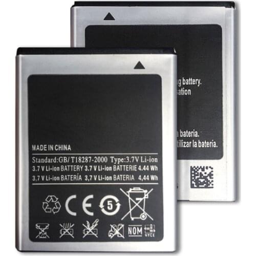 High Quality 1200mAh EB494353VU Battery for Samsung Galaxy mini GT S5570 S5250 S5330 S5750 S7230 T499 GT-i5510 Mobile Phone