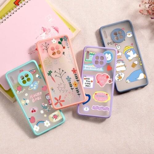 Case For Huawei P30 Lite Luxury Funda Huawei P30 Pro P20 P40 Pro Plus Mate 30 Honor 20 8X 9X Pro X10 Max Covers Camera Lens Capa