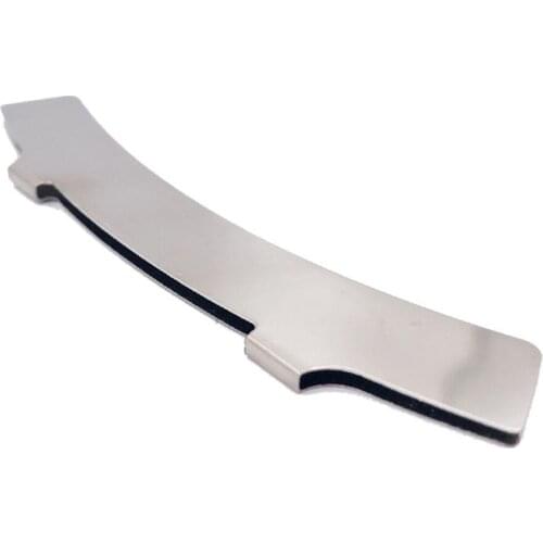 1*85mm MTB Bike Bicycle Disc Brake Pads Rotor Alignment Spacer Mount Upgrade Replacement Stainless Steel 0.32mm