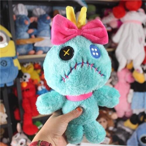 Disney 30cm Lilo and Stitch plush cartoon doll toys cute Scrump stuffed soft plush toy gift for kids