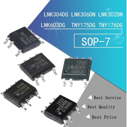 10pcs TNY176DG TNY1760G TNY176OG SOP-7 integrated circuit IC