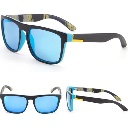 Men Women Fishing Glasses Square Classic Polarized Outdoor Sport UV Protection Driving Eyewear Camping Hiking Sunglasses Retro