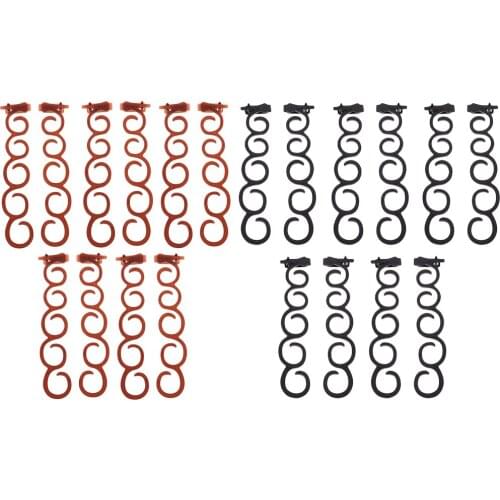 DIY Magic Girls Ladies French Hair Braider Styler Care Braiding Styling Tools Set, Pack of 5