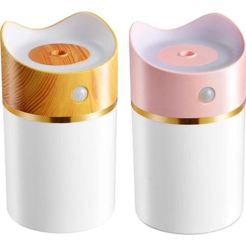 New Mini Home Car USB Air Humidifier Diffuser Mist Maker Diffuser Quiet Air Purifier Hydrating Humidifier Living Room Bedroom