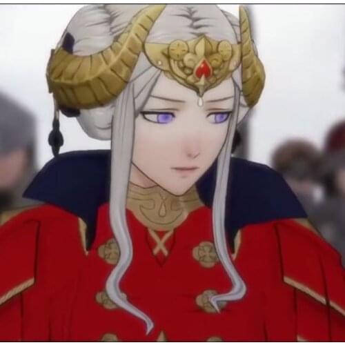 Fire Emblem: ThreeHouses Edelgard·Von·Fresberg Cosplay Wig wig