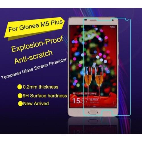 Gionee M5 Plus Tempered Glass Original 9H High Quality Protective Film Explosion-proof Screen Protector for GN8001L