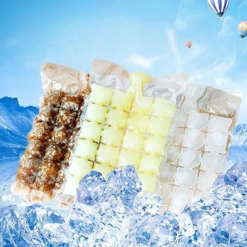 10 pcs Disposable Ice-making Bags Mold Summer DIY frozen Candy Bar DIY Drinking Tool Ice Cream Tools Ice Cube Maker Tray