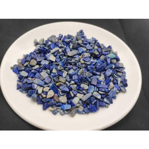 100g Lapis lazuli Blue Stone Chips Natural Stone Chips Tiny Nugget Lucky Natural Stone Wedding Home Fish Tank Garden Home Decor
