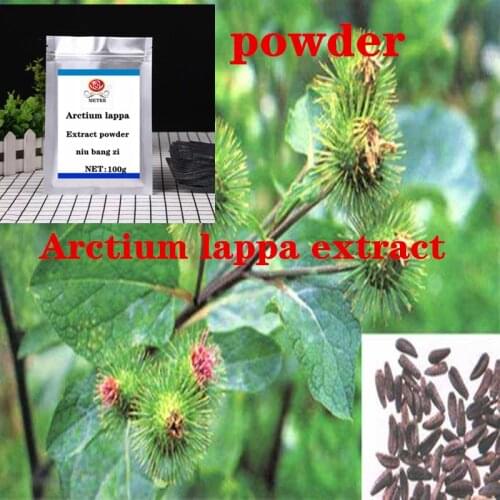 100% Natural High-purity Burdock Extract Powder To Promote Intestinal Peristalsis, Prevent Nephritis, Burdock Fruit Extract