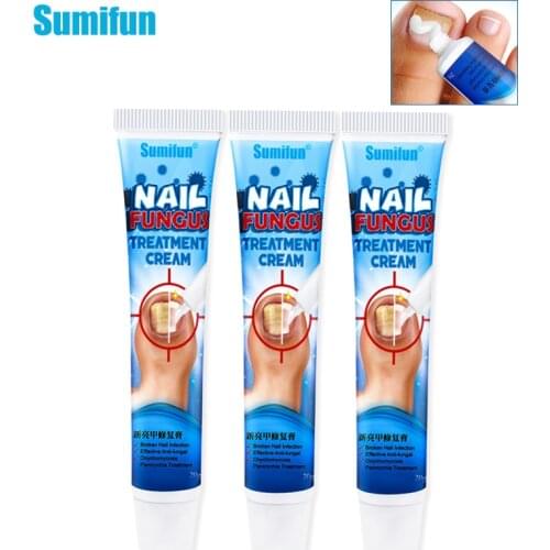 3Pcs New Sumifun Fungal Nail Treatment Antibacterial Repair Ointment Whitening Toe Anti Infection Nail Repair Cream Nail Care