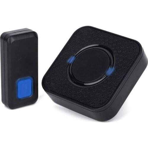 Waterproof Wireless DoorBell UK US EU Plug Home Cordless Door Bell With Transmitter Apartments Alarm Wireless Security Doorbell