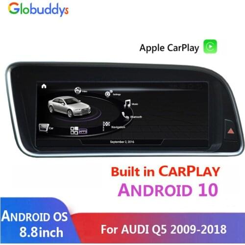 CarPlay,GPS Navigation Radio,For Audi Q5 2009-2017,AutoRadio,Stereo Multimedia Player,AHD,Video Recorder Support